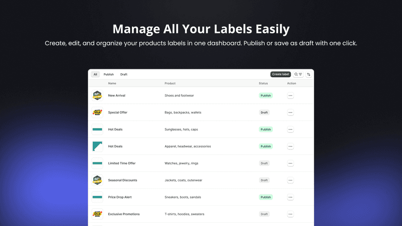 Label Management