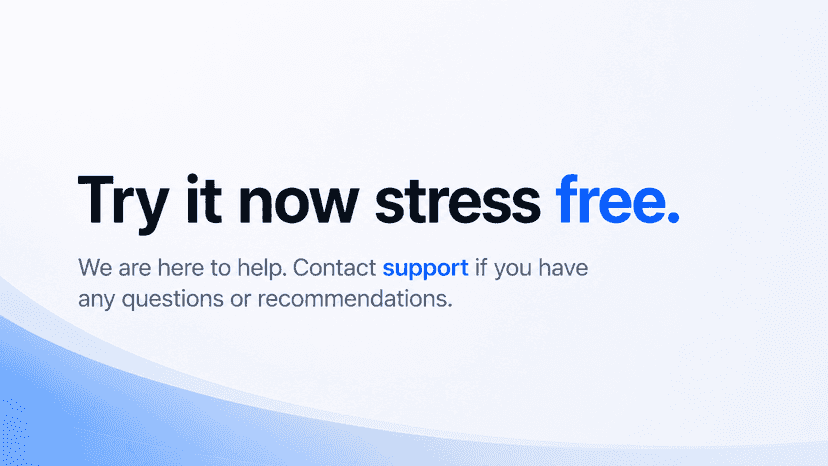 Live support text