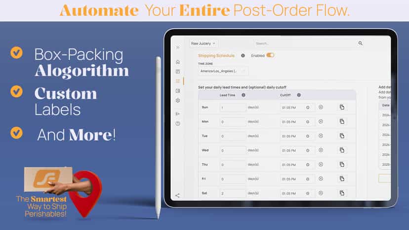 Logistics Around Your Business Schedule