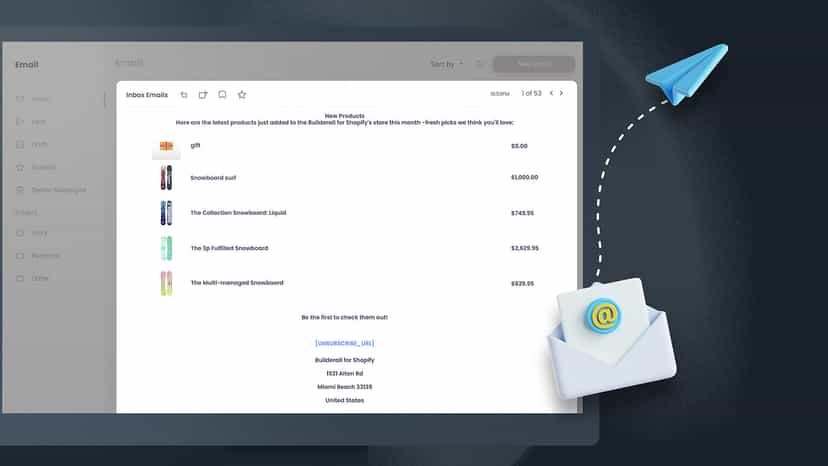 Top Sales & New Products email automation
