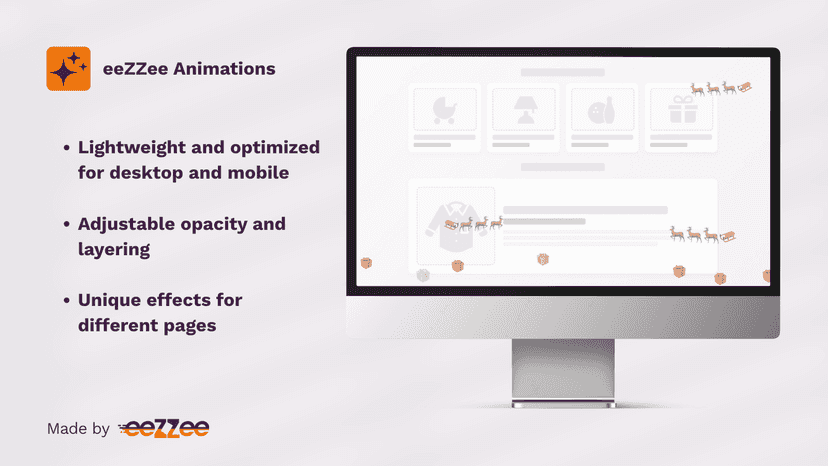 eeZZee Animations Features overview