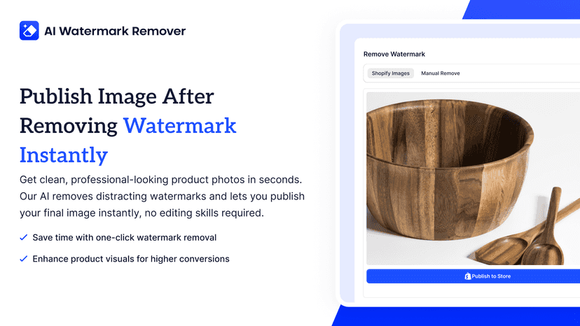 publish clean images