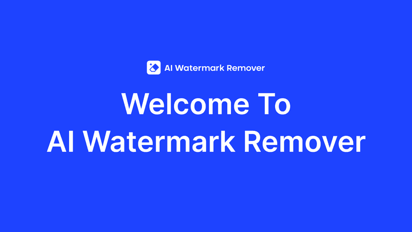 welcome to ai watermark remover