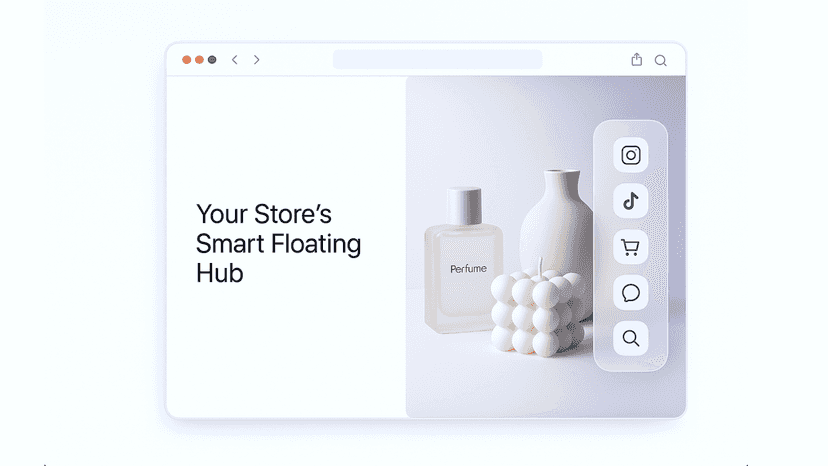 store's floating hub