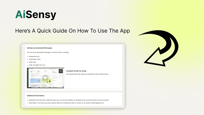 Complete Guide for Setup