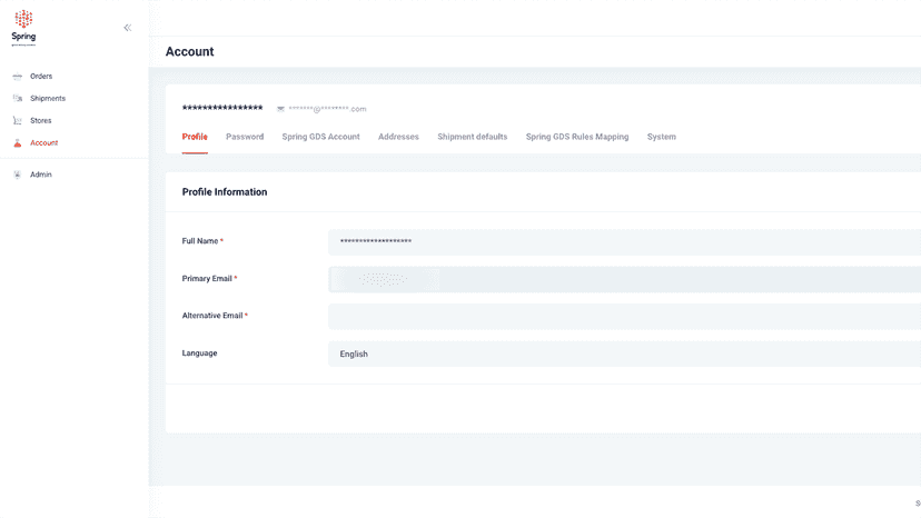 Unified Dashboard Account Setup