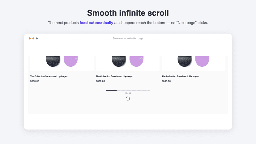 page loader & progress bar