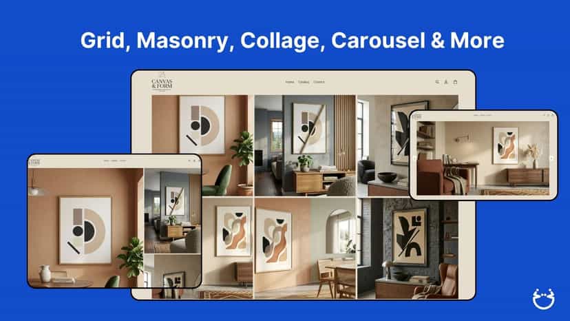 image gallery app for shopify themes