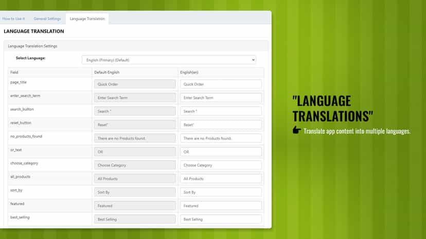 Language Translation