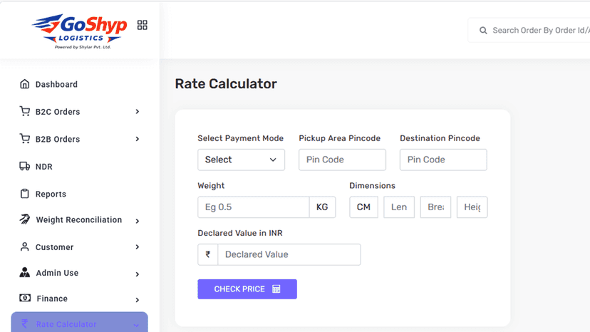 GoShyp Order Management