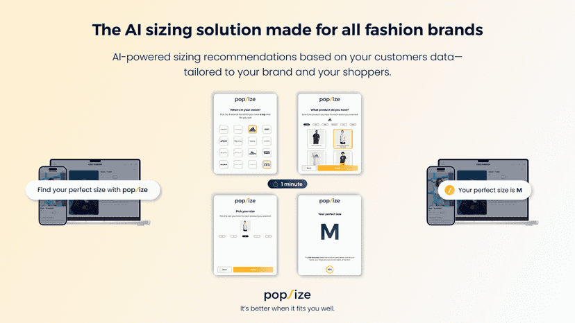 UI of Popsize Widget