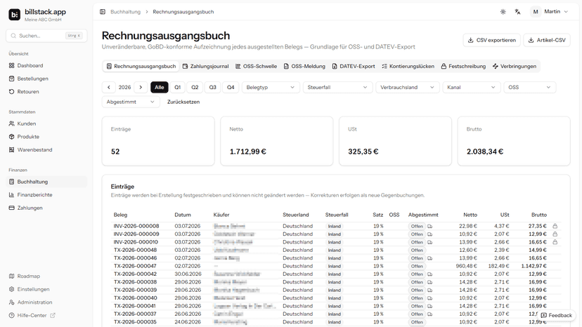 Billstack Accounting