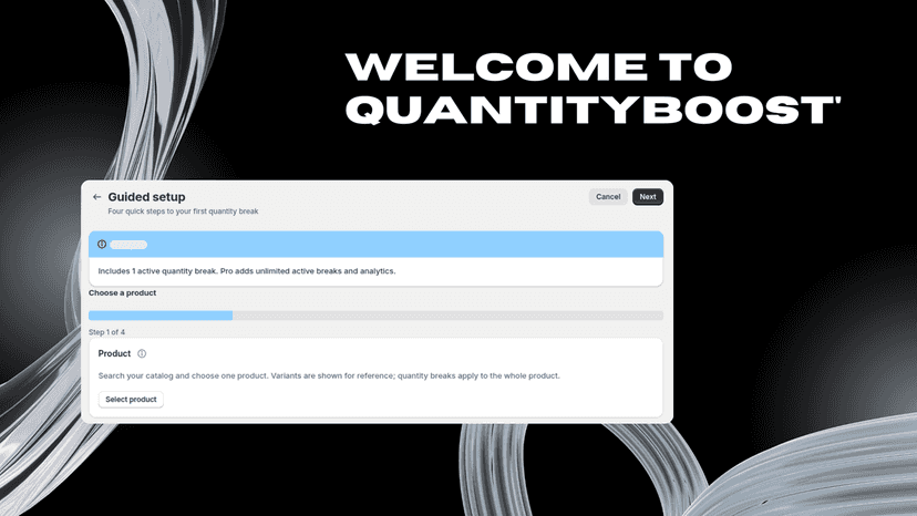 Create volume discount tiers and select products for campaigns
