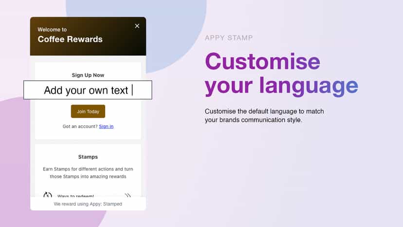 Change the language settings to match your tone of voice