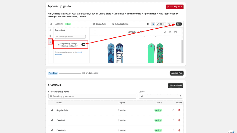 Product Listing