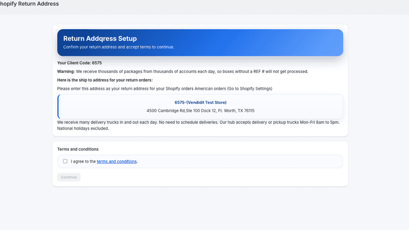 Initial Onboarding