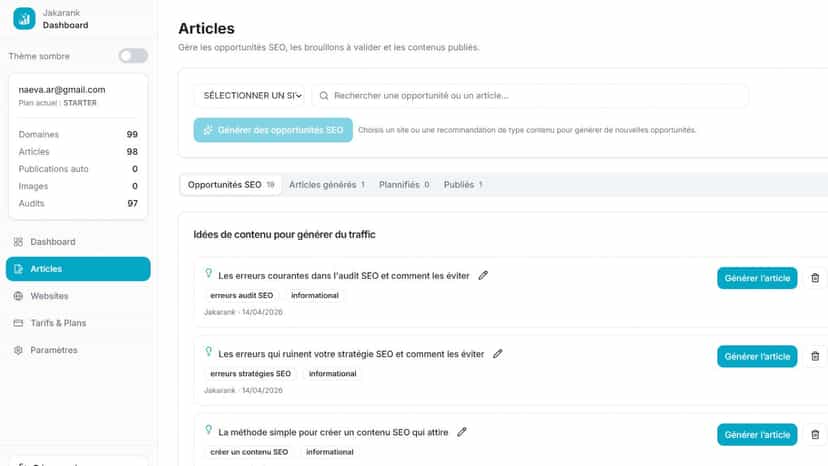 Main article seo page