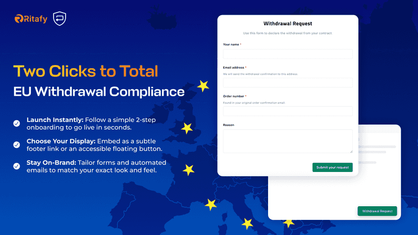 2 Clicks To EU Withdrawal Compliance