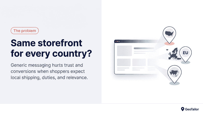 Graphic: one store for all countries vs regional expectations.
