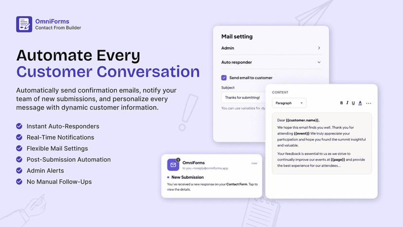 Automate Every customer conversation