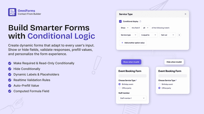 Build smarter forms with conditional logic