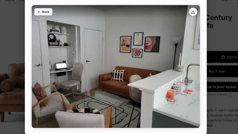 Room Refresh Virtual Reality Product Placements Preview Result