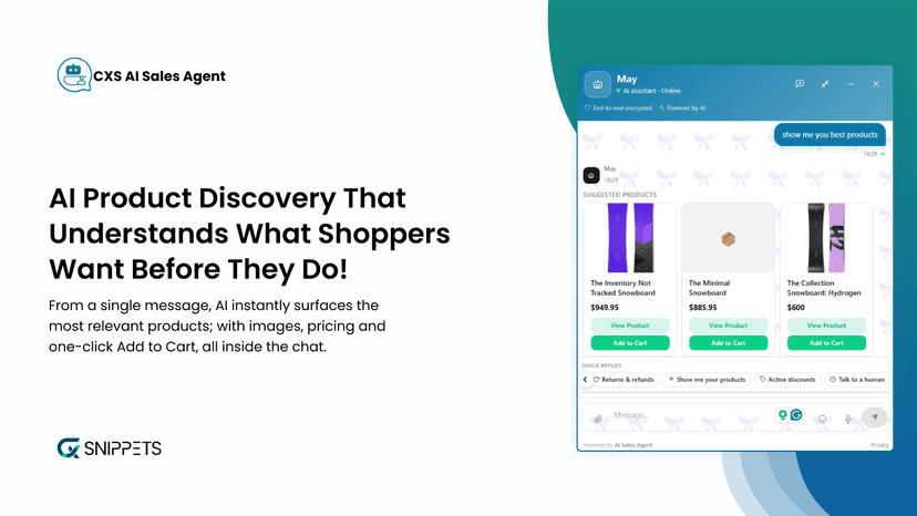 AI product discovery that understand what shoppers want