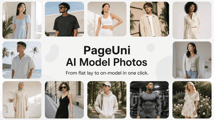 PageUni AI Model Photos