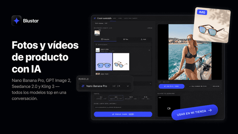 Fotos y videos con IA