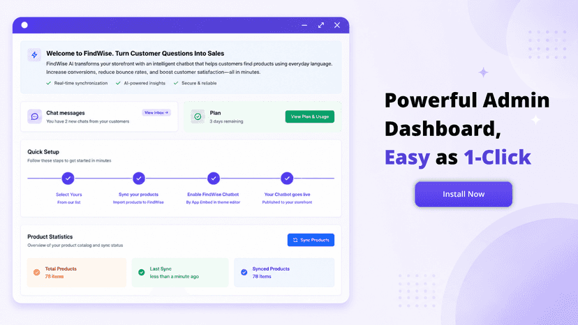 Easy to use admin dashboard