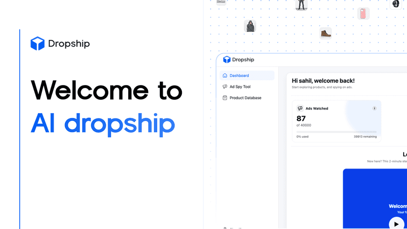 Welcome to AI Dropship