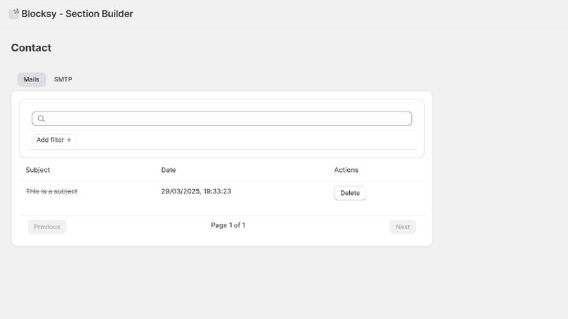 Blocksy Contact Form