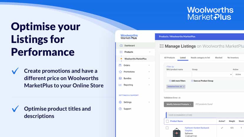 Optimise your listings for better performance
