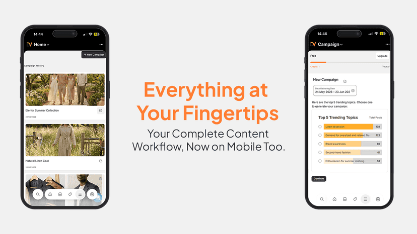 Available on mobile too