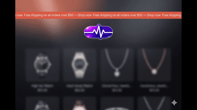 landing image pulsebar announcement