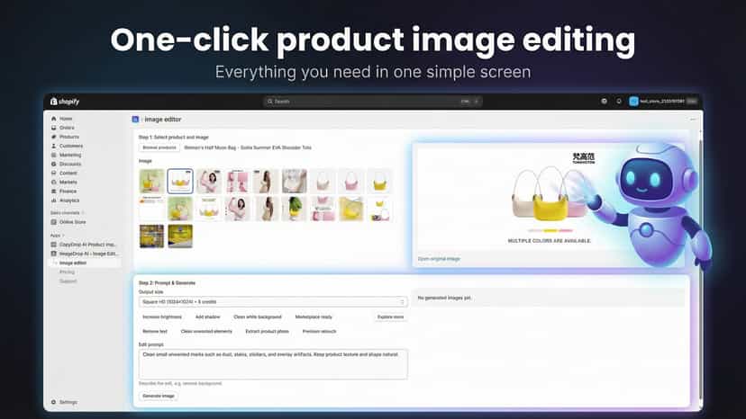 One click in friendly UI