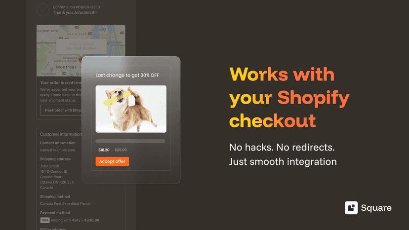 Works with your Shopify checkout