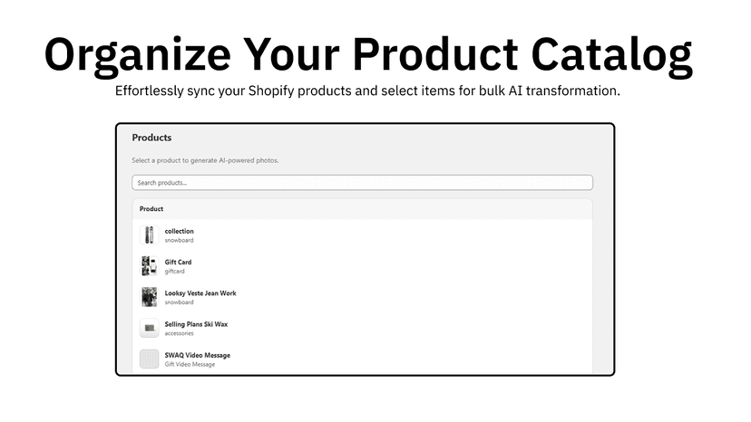 Product Gallery