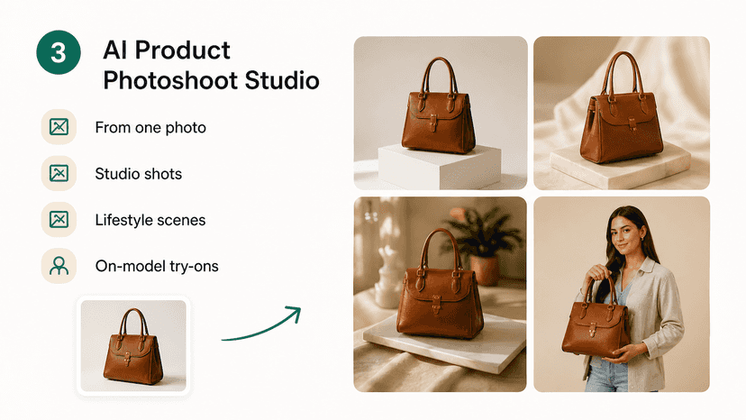 Al Product Photoshoot Studio