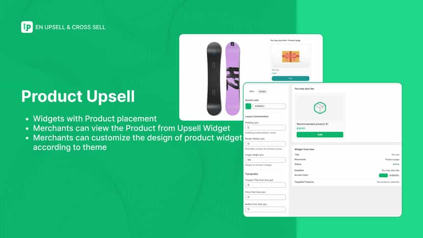 Upsell and Cross-Sell Suite