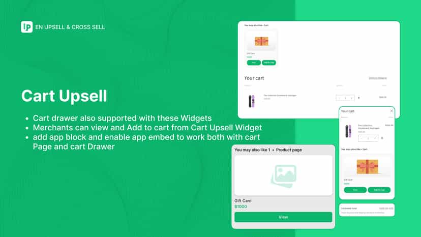 Upsell and Cross-Sell Suite