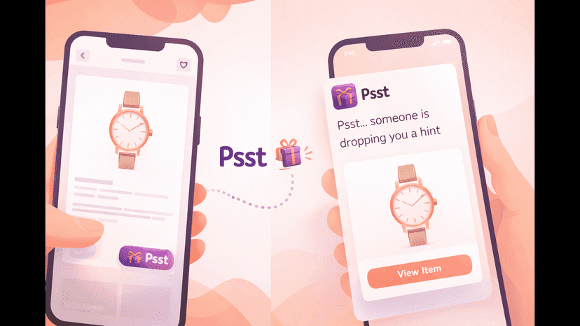 Psst - Email Hinter, upselling for customers