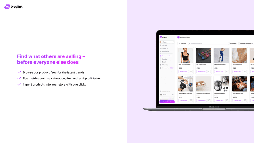 Find what others are selling – before everyone else does