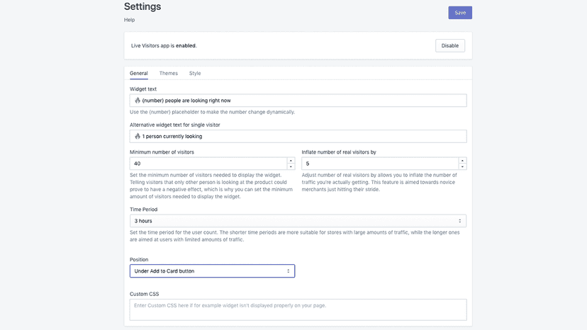 Livify: Live Visitors Widget - Show number of active people