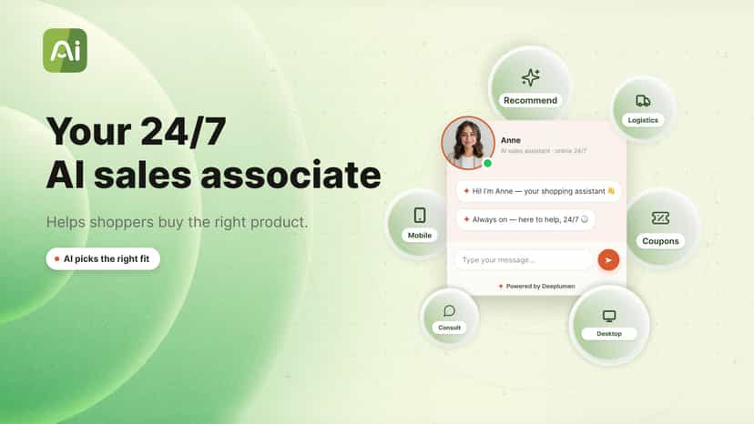 Your 24/7 AI sales associate