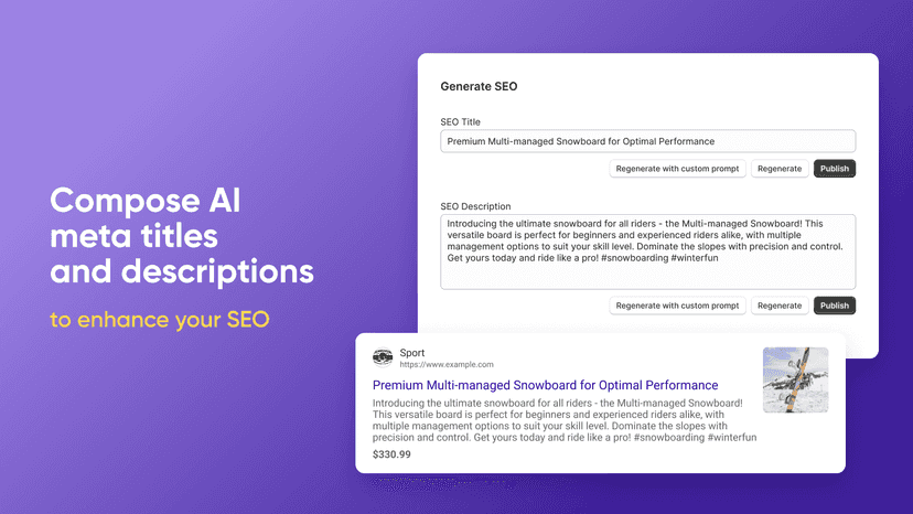 Create meta descriptions and meta titles with ChatGPT