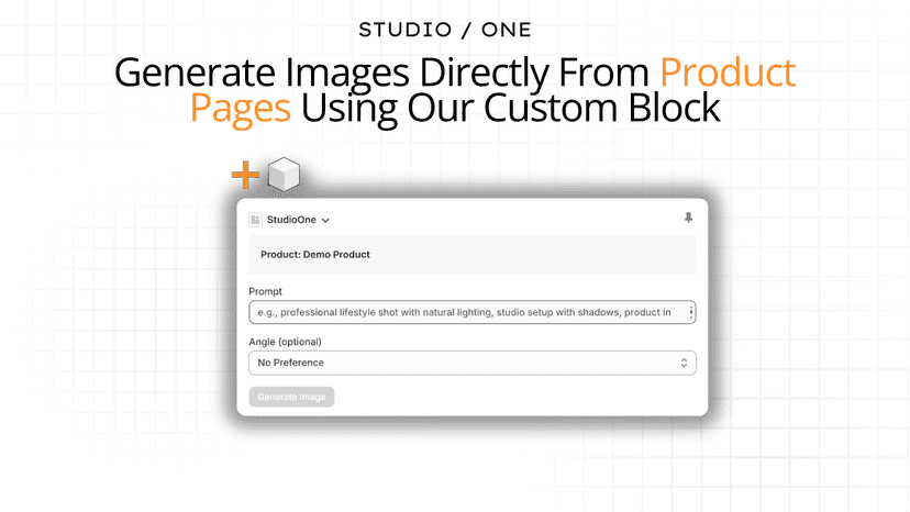 Generate AI Product Images Directly From Product Pages