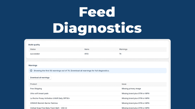 Feed Diagnostics