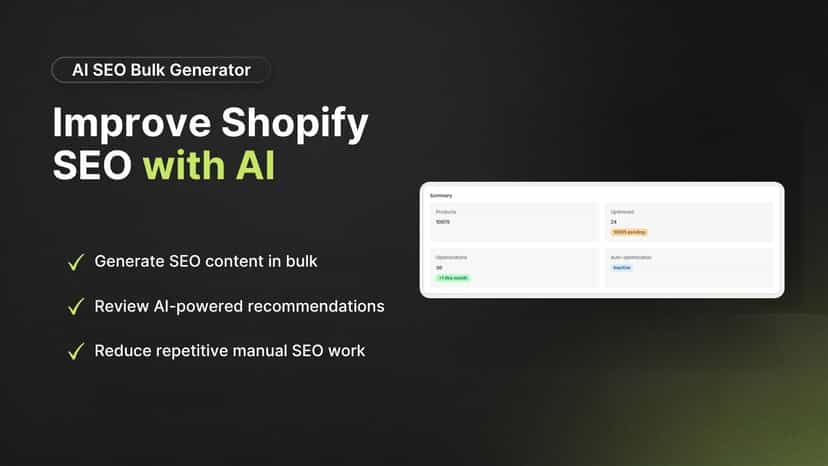 AI SEO dashboard for bulk content optimization
