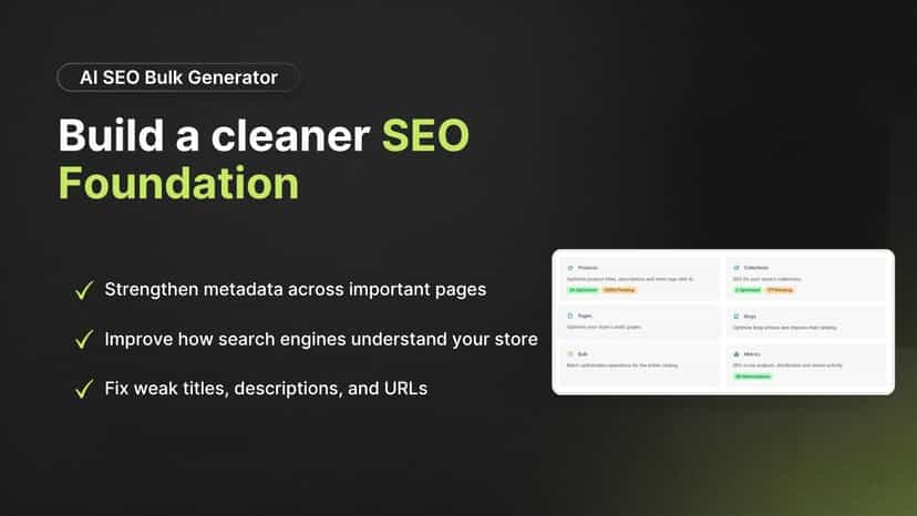 SEO health dashboard